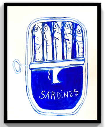 tableau sardines